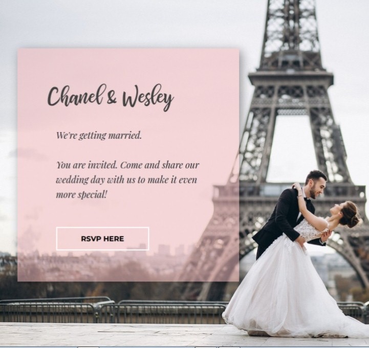 Wedding Invitation Online Invitation